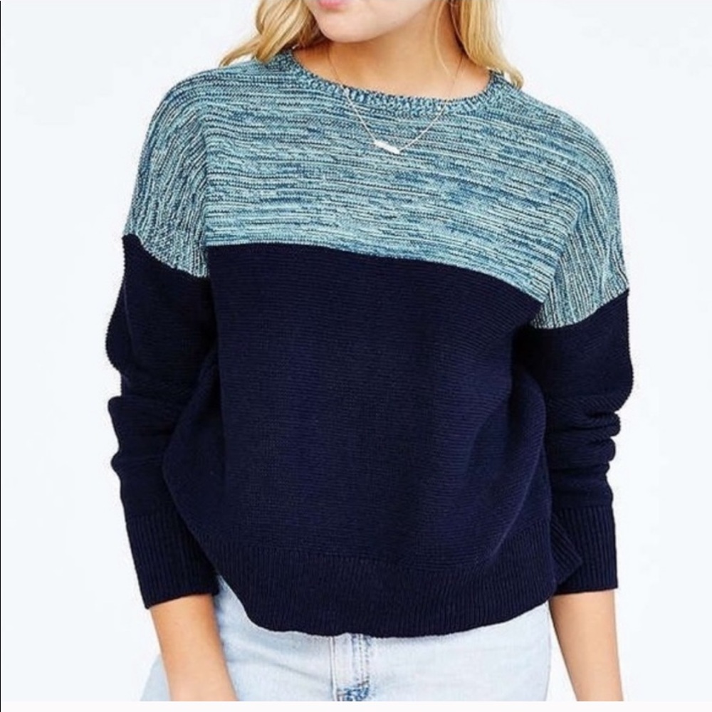 Urban outfitters oversized crop sweater